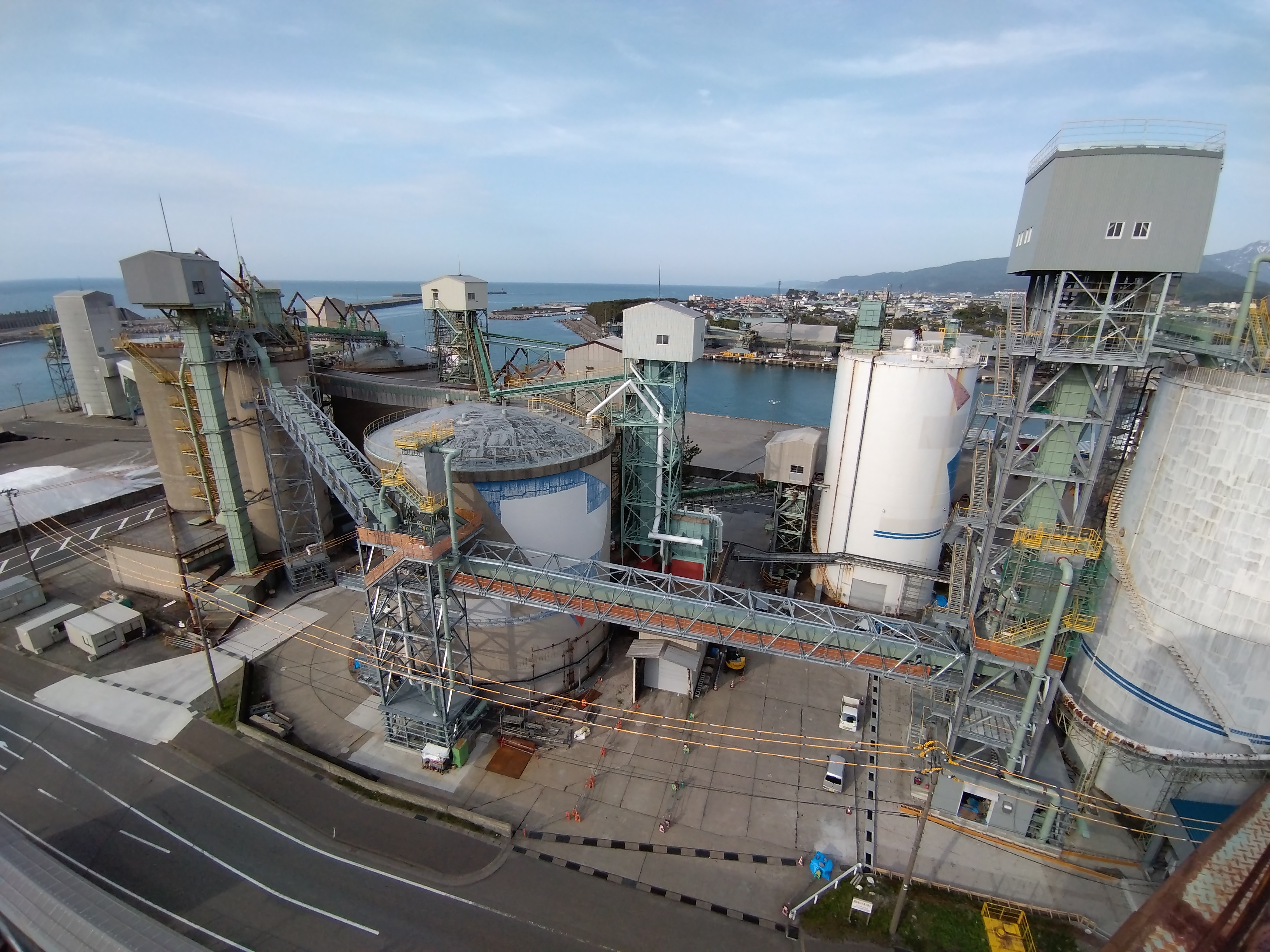 セメント出荷設備能力増強工事